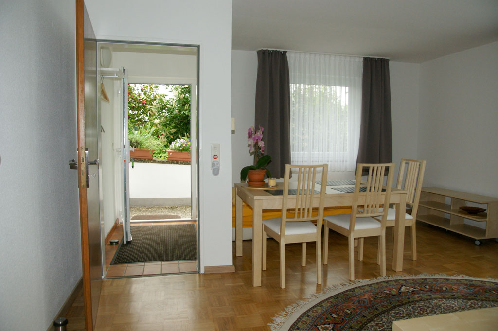 Essbereich Ferienwohnung