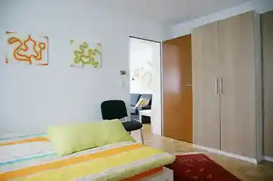 Sicht zum Wohnraum