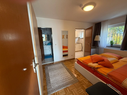 Schlafraum sicht Küche_Bad